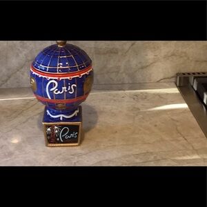 Vintage Paris Las Vegas Souvenir 9" Hot Air Balloon Ceramic Drink Cup